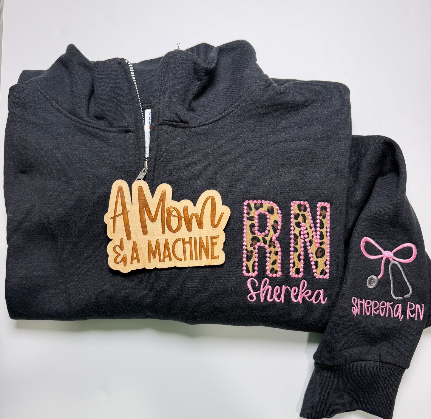 Healthcare Quarter Zip (RN, LPN, CNA, NP, EMT, LAB, etc.)