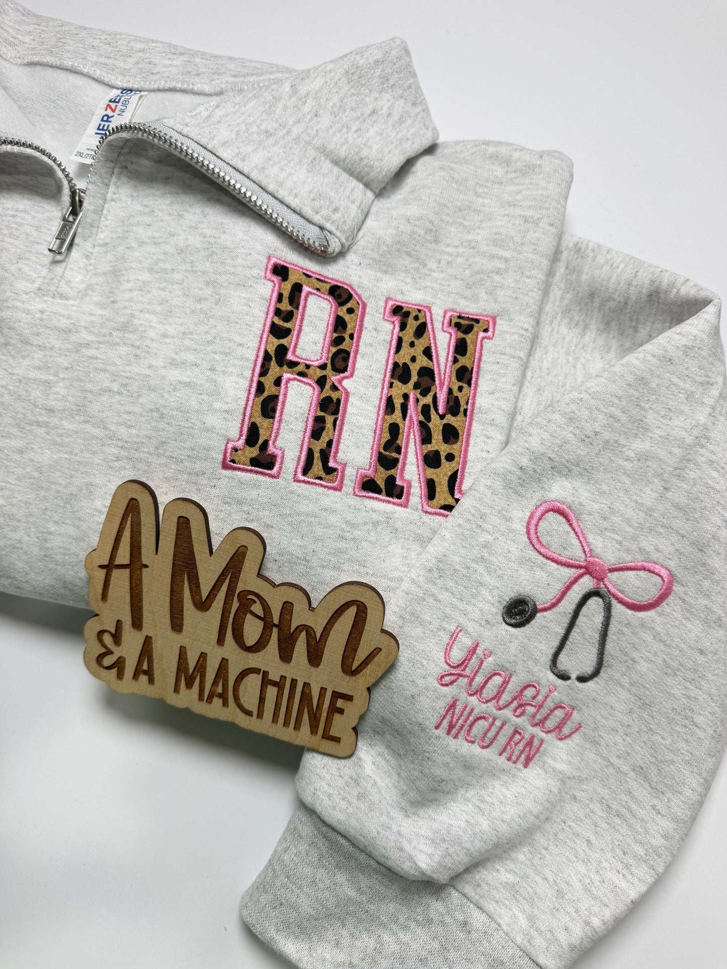 Healthcare Quarter Zip (RN, LPN, CNA, NP, EMT, LAB, etc.)