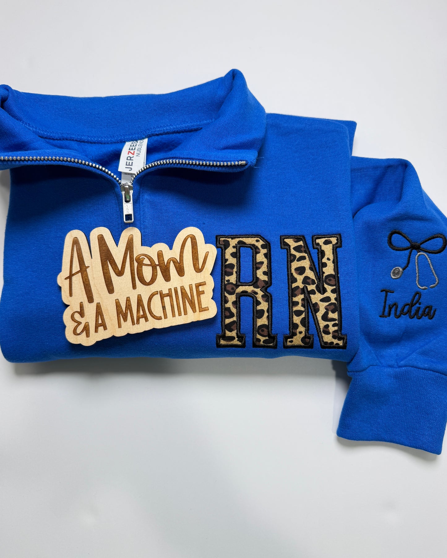 Healthcare Quarter Zip (RN, LPN, CNA, NP, EMT, LAB, etc.)